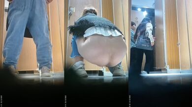 商城女厕固定摄像头后拍众多的美女嘘嘘各种肥鲍鱼完美展示